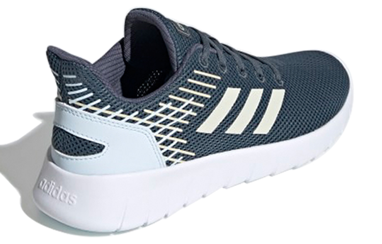 Lookbook (W) adidas neo Asweerun Grigio/Verde EG3186