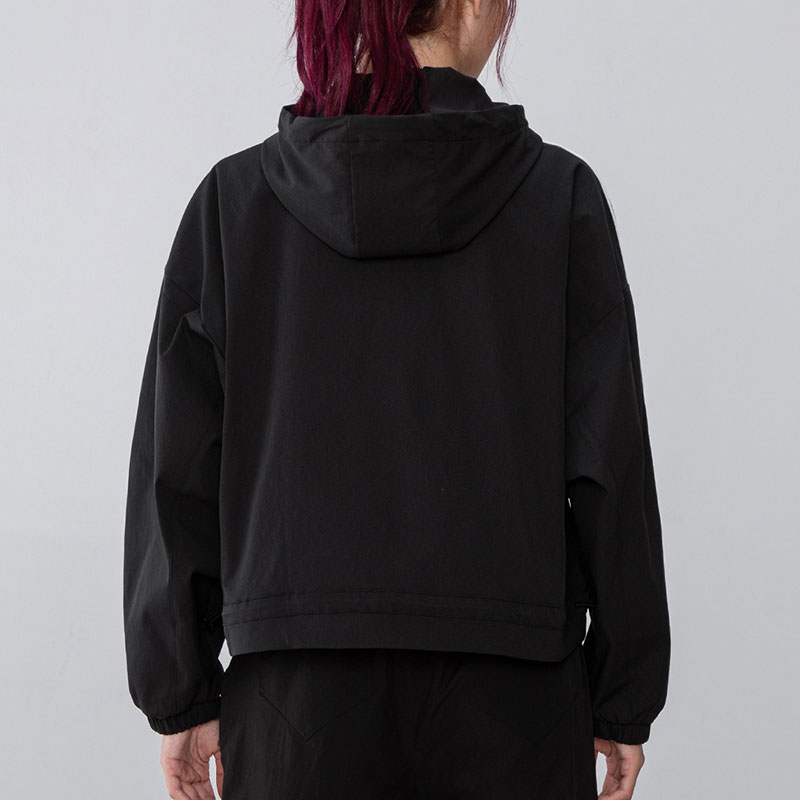 (Women) adidas Neo Black Windbreaker Jacket with Side Stripes H18578 圖 5