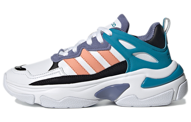 (Women) adidas neo Boujirun 'White Blue Purple' GW6105
