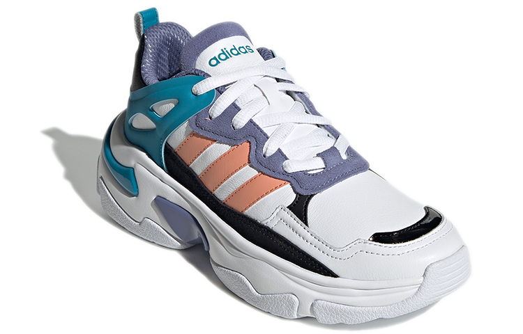 Lookbook (W) adidas neo Boujirun ''Weiß Blau Lila'' GW6105
