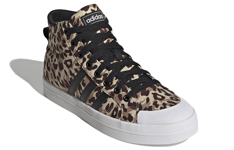 (W) adidas neo Bravada Mid 'Hazy Beige Cardboard Dark Brown' 圖 3