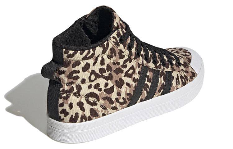 (W) adidas neo Bravada Mid 'Hazy Beige Cardboard Dark Brown' 圖 4