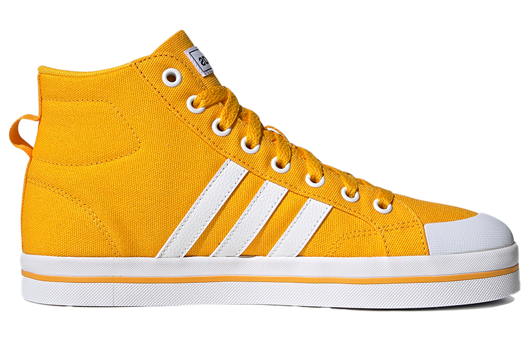 (W) adidas neo Bravada Mid Shoes Yellow 圖 2