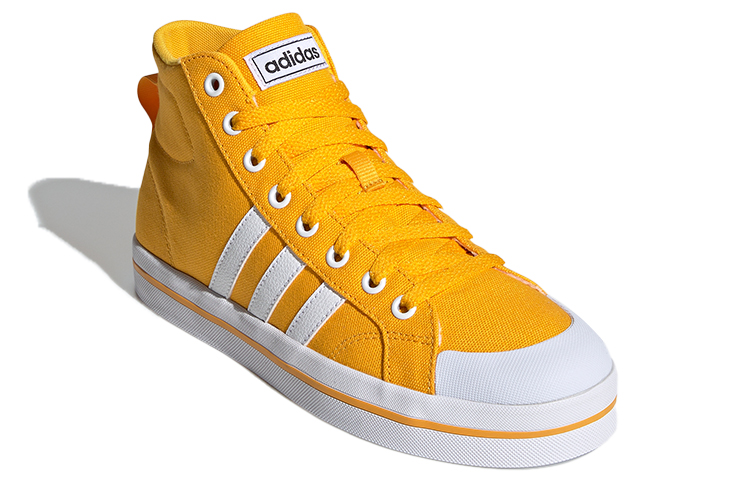 (W) adidas neo Bravada Mid Shoes Yellow 圖 3