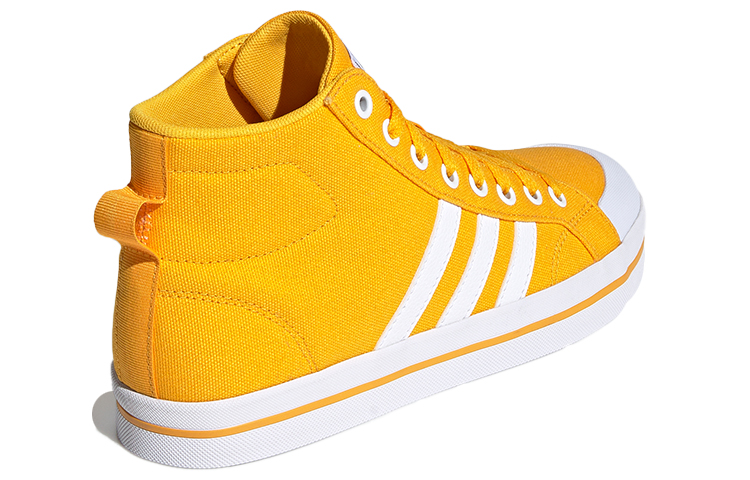 (W) adidas neo Bravada Mid Shoes Yellow 圖 4