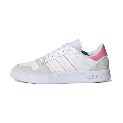 (W) adidas Neo Breaknet Plus 'White Gray Pink'