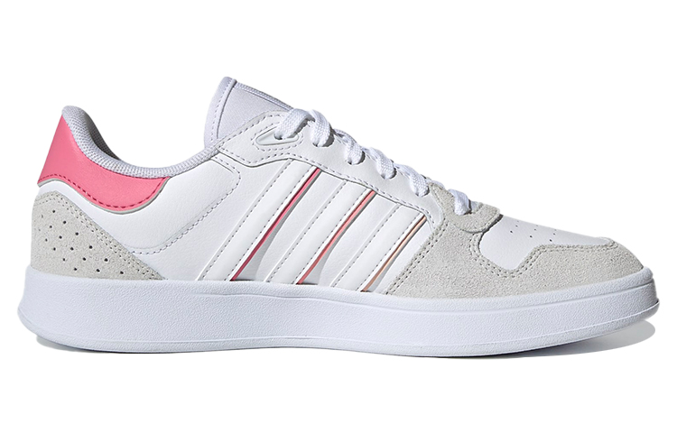 (W) adidas Neo Breaknet Plus 'White Gray Pink' 圖 2