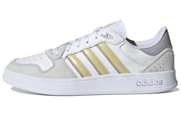 (Women) adidas Neo Breaknet Plus 'White Gray Yellow' GX8206