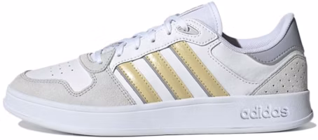 (Women) adidas Neo Breaknet Plus 'White Gray Yellow' GX8206 (Women) adidas Neo Breaknet Plus 'White Gray Yellow' GX8206