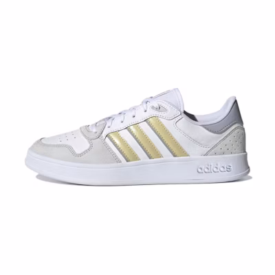 (W) adidas Neo Breaknet Plus 'White Gray Yellow'