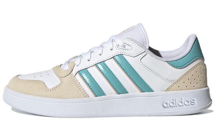 (W) Adidas Neo Breaknet Plus Shoes 'White Blue'