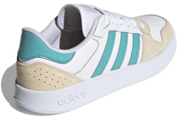 (W) Adidas Neo Breaknet Plus Shoes 'White Blue' 圖 4