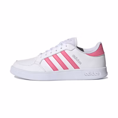(W) Adidas Neo Breaknet Shoes ' White Rose Tone'