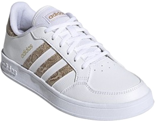 (Women) adidas neo Breaknet White/Gold FX8728 Lookbook (Women) adidas neo Breaknet White/Gold FX8728