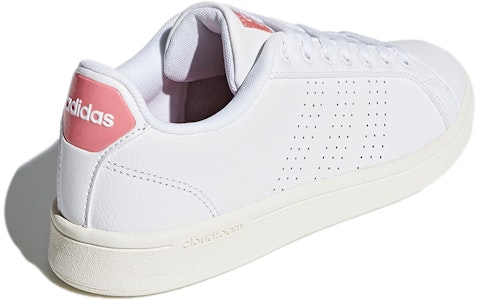 adidas neo Cf Advantage Cl 防滑輕便休閒板鞋 女款 閃亮白色 Shop adidas neo Cf Advantage Cl 防滑輕便休閒板鞋 女款 閃亮白色