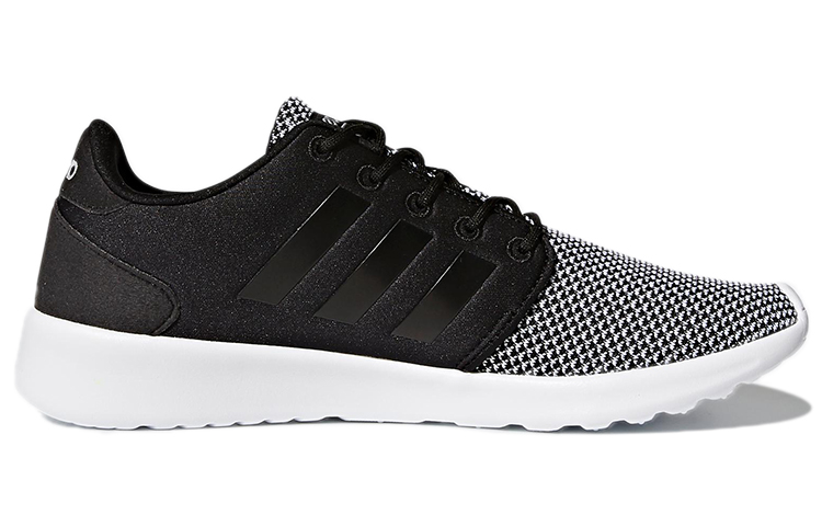Order adidas neo CF QT Racer 耐磨透氣 低筒 跑步鞋 女款 暗黑