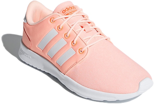 adidas neo Cf QT Racer 舒適 防滑 低筒 跑步鞋 女款 珊瑚粉 Lookbook adidas neo Cf QT Racer 舒適 防滑 低筒 跑步鞋 女款 珊瑚粉