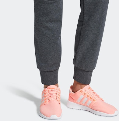 adidas neo Cf QT Racer 舒適 防滑 低筒 跑步鞋 女款 珊瑚粉 Sizing adidas neo Cf QT Racer 舒適 防滑 低筒 跑步鞋 女款 珊瑚粉