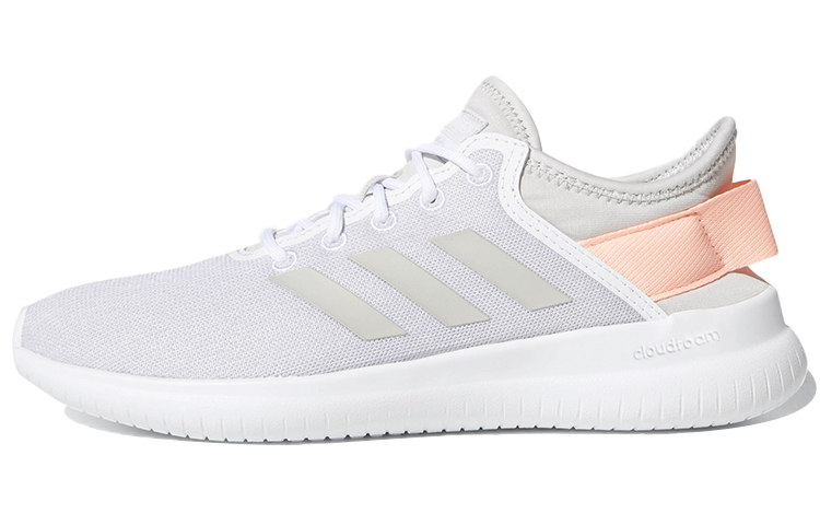 (Women) adidas neo Cf Qtflex 'White Gray Orange' B43755