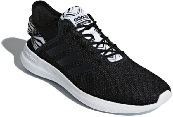 adidas neo Cf Qtflex 低筒 跑步鞋 女款 黑白 Lookbook adidas neo Cf Qtflex 低筒 跑步鞋 女款 黑白