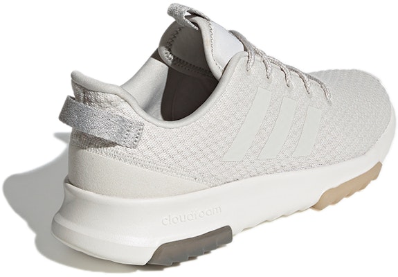 adidas neo Cf Racer Tr 輕便防滑跑鞋 女款 裸白 Shop adidas neo Cf Racer Tr 輕便防滑跑鞋 女款 裸白