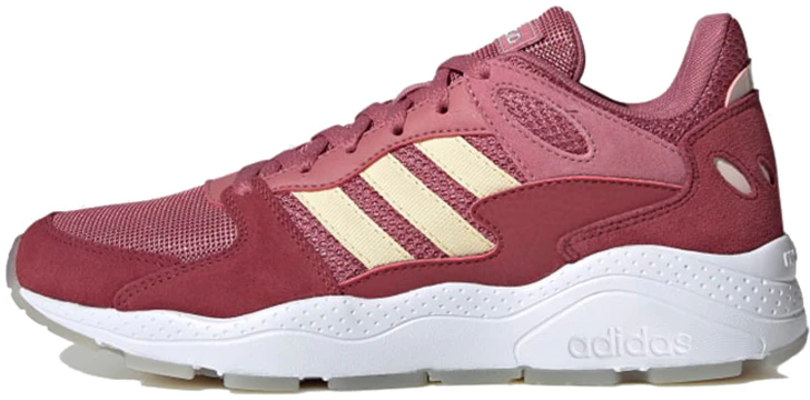 women-adidas-neo-chaos-red-yellow-fw-3175