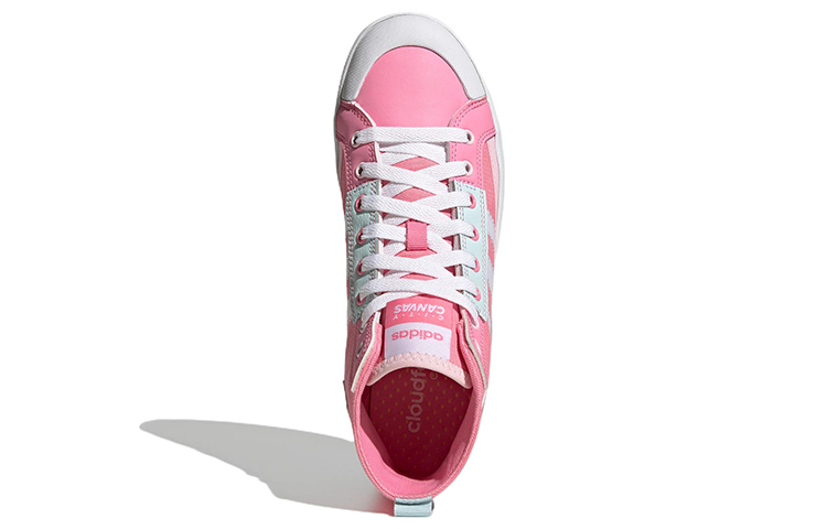 Shop (W) adidas Neo City Canvas Hi 'Merah Jambu' GY4838