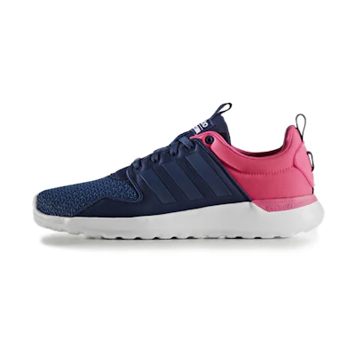 (W) adidas neo Cloudfoam Lite Racer 'Blue Pink'