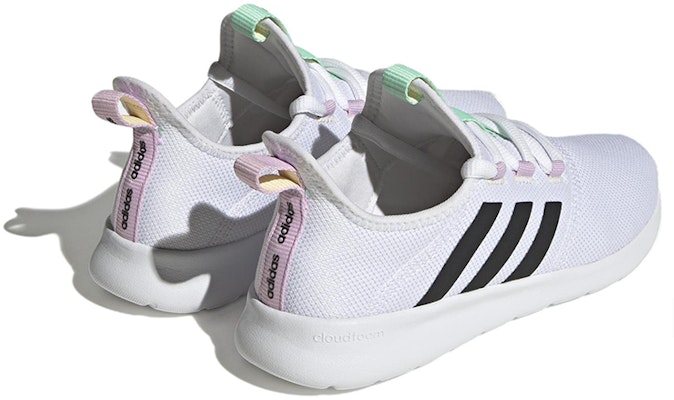 (W) Adidas Neo Cloudfoam Pure 2.0 Kasut 'Putih Hitam Hijau' H03762 Lookbook (W) Adidas Neo Cloudfoam Pure 2.0 Kasut 'Putih Hitam Hijau' H03762
