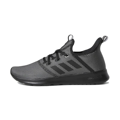 (W) adidas neo Cloudfoam Pure 'Black Gray'