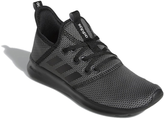 (Women) adidas neo Cloudfoam Pure 'Black Gray' B42178 Lookbook (Women) adidas neo Cloudfoam Pure 'Black Gray' B42178