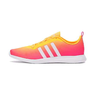 (W) adidas neo Cloudfoam Pure Sneakers 'Pink Yellow'
