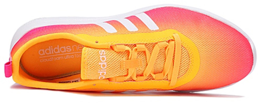 (Women) adidas neo Cloudfoam Pure Sneakers 'Pink Yellow' F99665 Shop (Women) adidas neo Cloudfoam Pure Sneakers 'Pink Yellow' F99665