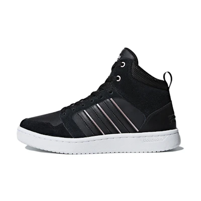(W) adidas neo Cloudfoam Super Hoops Mid 'Black'