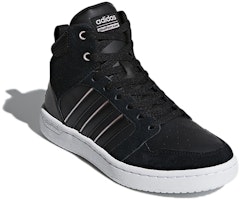 (W) adidas neo Cloudfoam Super Hoops Mid 'Negro' DB0307 Lookbook (W) adidas neo Cloudfoam Super Hoops Mid 'Negro' DB0307