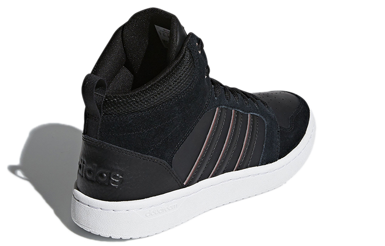 Shop (W) adidas neo Cloudfoam Super Hoops Mid 'Negro' DB0307