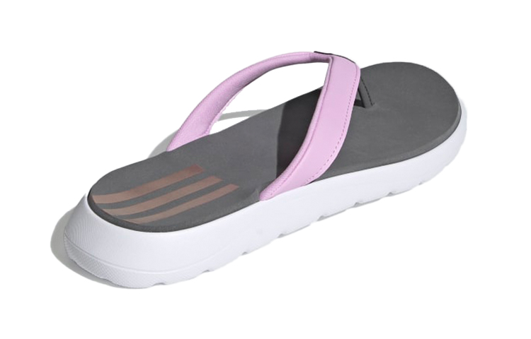 Shop (W) Tongs adidas Neo Comfort Gris/Violet FY8658