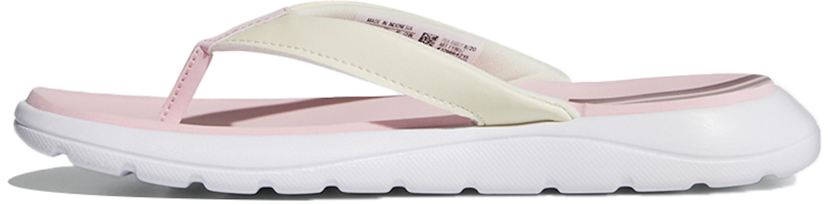 (Women) adidas neo Comfort Flip Flop Beige Pink Slippers 'Creamwhite Pink' FY8657 Buy (Women) adidas neo Comfort Flip Flop Beige Pink Slippers 'Creamwhite Pink' FY8657