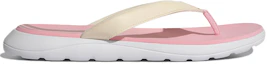 Order (W) adidas neo Comfort Teenslippers Beige Roze ''Creamwhite Pink'' FY8657