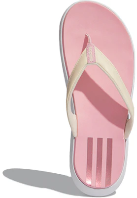 (W) adidas neo Comfort Teenslippers Beige Roze ''Creamwhite Pink'' FY8657 Purchase (W) adidas neo Comfort Teenslippers Beige Roze ''Creamwhite Pink'' FY8657