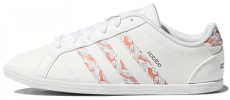 (Women) adidas neo Coneo Qt 'White Gray Orange' EE9915 (Women) adidas neo Coneo Qt 'White Gray Orange' EE9915