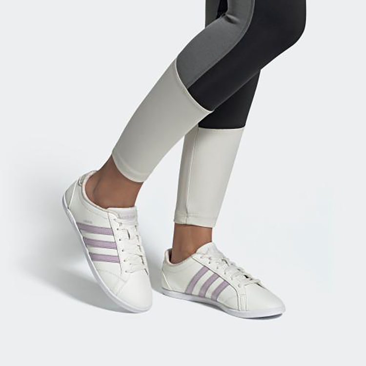 Sizing (W) adidas Neo Coneo Qt Wit/Paars EF1044