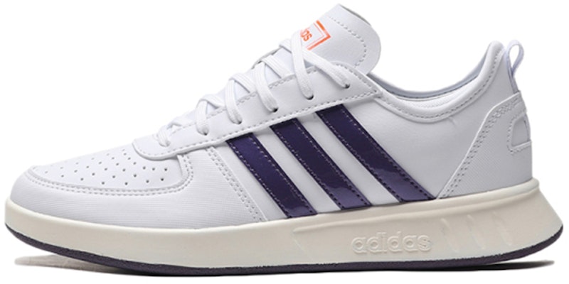 (W) adidas neo Court80s Sneakers Putih/Ungu EG8266 Buy (W) adidas neo Court80s Sneakers Putih/Ungu EG8266
