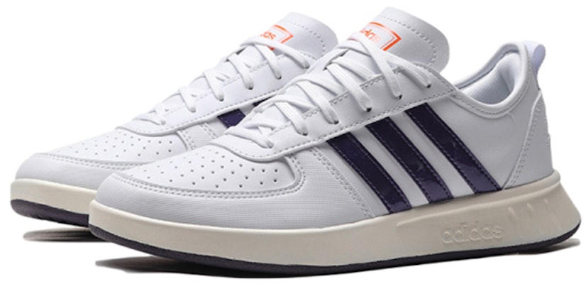 (Women) adidas neo Court80s Sneakers White/Purple EG8266 Lookbook (Women) adidas neo Court80s Sneakers White/Purple EG8266