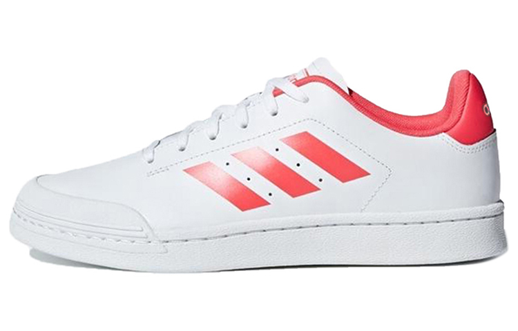 (Women) adidas neo Court 70s White Red F34621