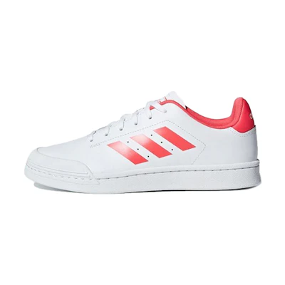 (W) adidas neo Court 70s White Red