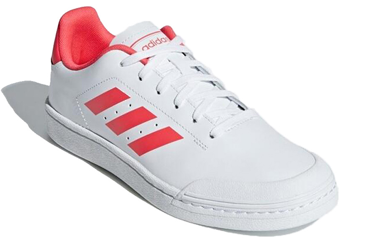 Lookbook (W) アディダス ネオ コート70s 白×赤 F34621