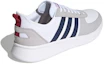 Shop adidas neo Court 80s 低筒 板鞋 男款 灰藍