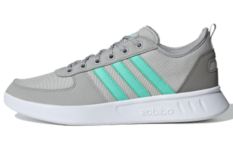 (Women) adidas neo Court 80S Grey/Green EG4131