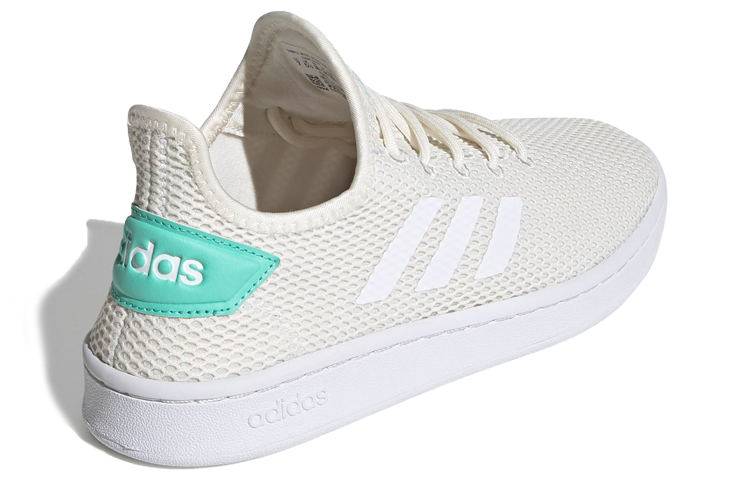 Shop (W) adidas neo Court Adapt ''Crème Wit Groen'' EG4077